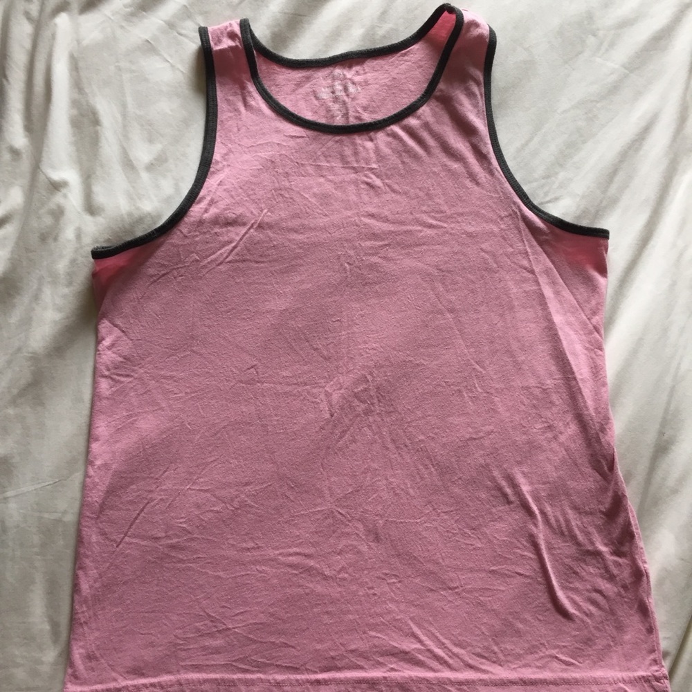 Pink Men’s Ultra soft tank top